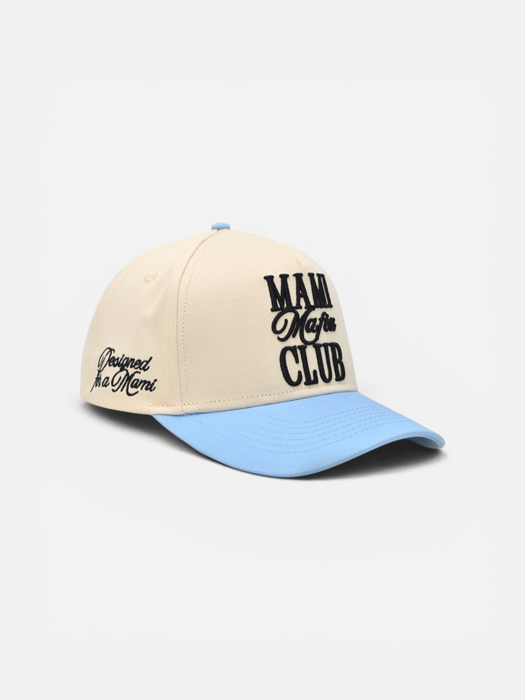 Cream & Blue